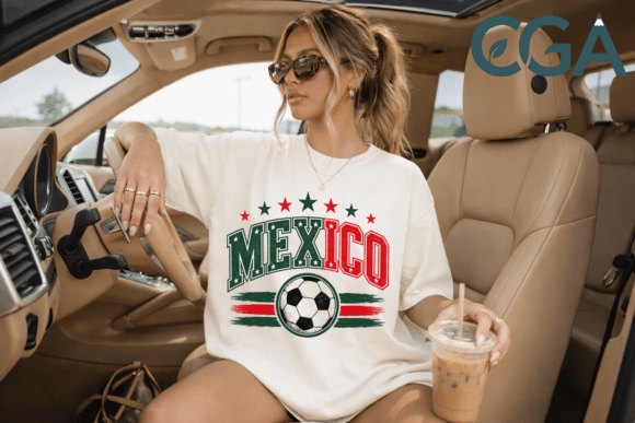 Download Mexico Typography Stars Soccer Frame PNG - Typography Collection