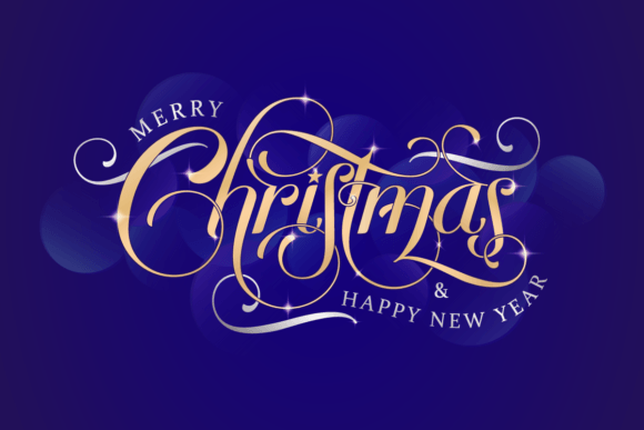 Download Merry Christmas Lettering Fonts - Lettering Collection