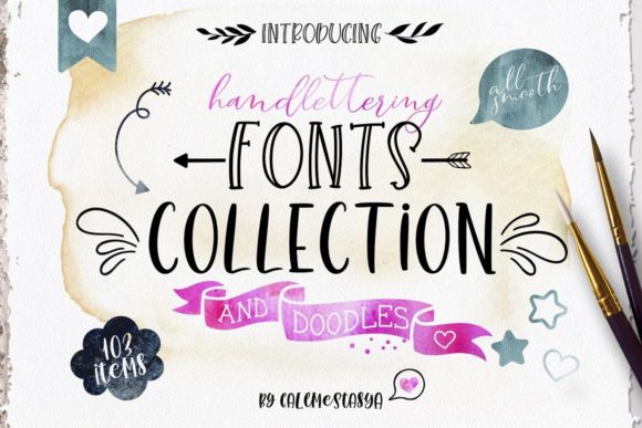 Download Handlettering Fonts Collection - Lettering Collection