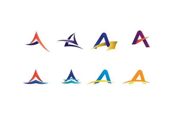 Download A Logo Design Font and a Letter Design - Logo Collection
