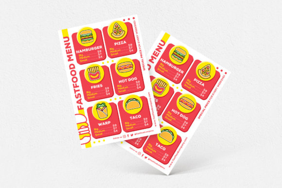 Download Fastfood Menu Flyer - Fastfood Collection