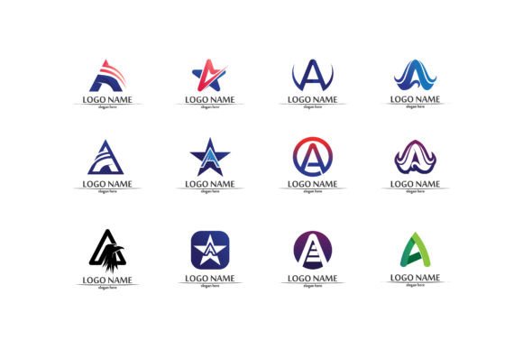Download A Logo Design Font and a Letter Design - Logo Collection