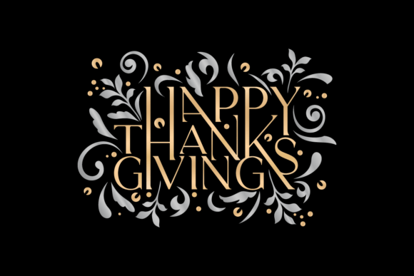 Download Illustration a Happy Thanksgiving Letter - Illustration Collection