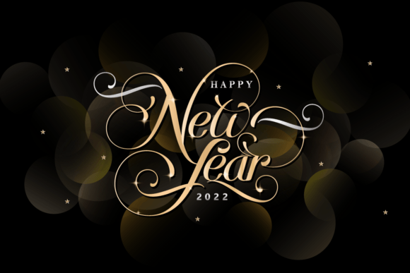 Download Happy New Year Lettering Fonts - Lettering Collection